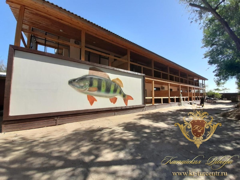 Рыболовная база отдыха Fish sense на раскатах Каспия - 2х этажный отель, номера с персональными верандами